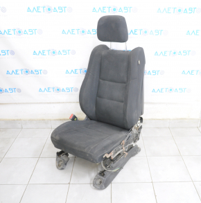 Driver's seat Jeep Grand Cherokee WK2 14-17 without airbag, electric, cloth black, without side pad, scratches, for cleaning