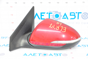 Side mirror left Hyundai Elantra AD 17-20 8 pins, BSM, turn signal, heated, red