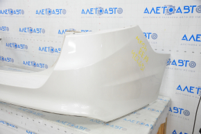 Rear bumper bare Ford Fusion mk5 13-18 white, broken fastener