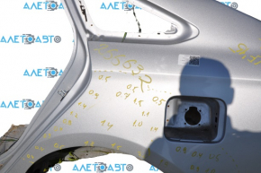 Quarter wing rear left Hyundai Sonata 15-19 silver, putty