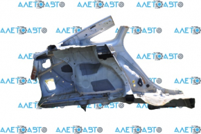 Quarter wing rear left Hyundai Sonata 15-19 silver, putty