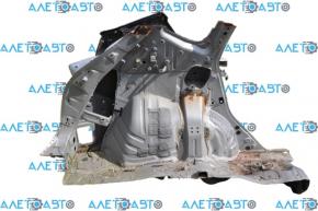 Quarter wing rear left Nissan Murano z52 15-18 silver, pokes