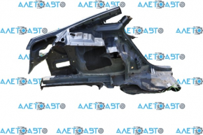 Quarter wing rear left Hyundai Sonata 11-12 graphite, small bumps