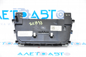 Climate control Hyundai Elantra AD 17-18 auto, chrome chipped, crepe broken, scratch