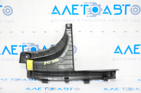 Door sill trim rear inner left Hyundai Elantra AD 17-20 black, break fastening