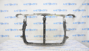 TV panel radiator Toyota Highlander 14-19 with eyelashes, with hood lock bar, without eyepieces