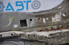 Rear panel Toyota Highlander 14-19 white, dented