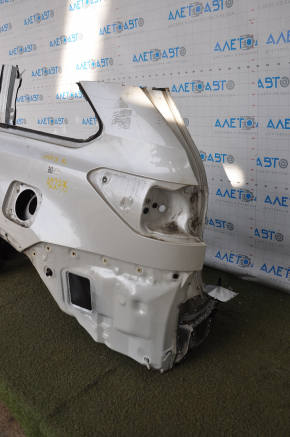 Quarter wing rear left Toyota Highlander 14-19 without BSM white, dented