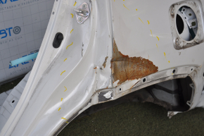 Quarter wing rear left Toyota Highlander 14-19 without BSM white, dented