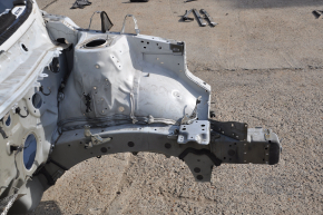Front left quarter Toyota Highlander 14-19 white, on the body
