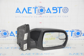 Side mirror right Ford Edge 15-18 11 pins, black, turn signal, heated