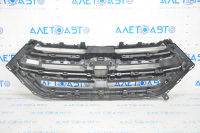 Grille radiator grill Ford Edge 15-18 complete with badge, sand on chrome