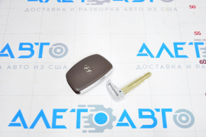 Key Hyundai Elantra AD 17-20 smart, 4 buttons, brown
