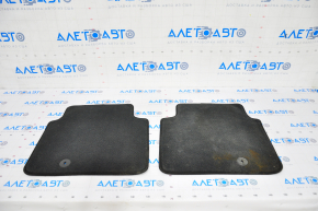 Set of floor mats Hyundai Elantra AD 17-20 cloth black, for dry cleaning