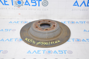 Brake disc rear right Ford Fusion mk5 13-20 300/11mm