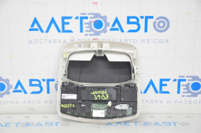 Front light Ford Edge 15-18 gray, without sunroof, broken fastener