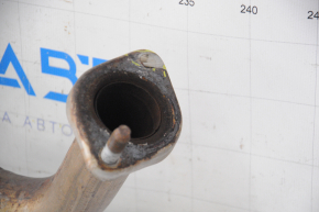 Muffler rear part with barrel Hyundai Elantra AD 17-20 2.0 sawed off pin, dented