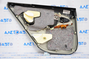 Door trim card rear right Toyota Camry v40 beige leather, wood trim, scratch