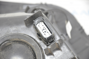 Headlight front left bare Ford Edge 15-18 dorest halogen, sand