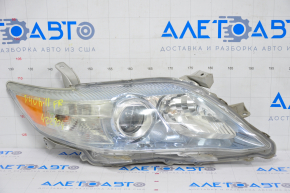 Headlight front right Toyota Camry v40 10-11 naked, hybrid, halogen, sand