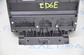 Radio and climate control panel Ford Edge 15-18 SONY, auto, dual zone with heating