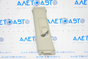 Left center pillar trim, upper belt, Toyota Camry v40, beige