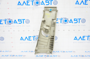 Left center pillar trim, upper belt, Toyota Camry v40, beige