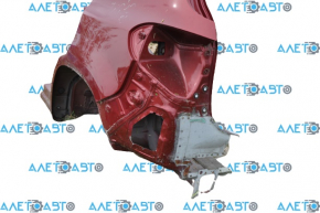 Quarter wing rear left VW Tiguan 09-18 red, pokes