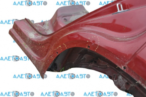 Quarter wing rear left VW Tiguan 09-18 red, pokes