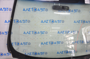 Ford Edge 15-18 windshield with moldings and interior mirror with auto-dimming, sand
