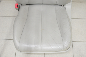 Driver's seat Toyota Camry v40 10-11 with airbag, beige leather, electric, worn leather