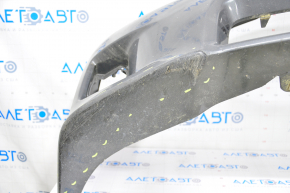 Front bumper bare Toyota Camry v40 10-11 graphite, scratches, cracked, crack in crepe