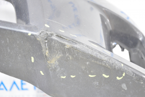Front bumper bare Toyota Camry v40 10-11 graphite, scratches, cracked, crack in crepe