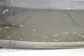 Rear bumper bare Toyota Camry v40 hybrid, graphite, dented, scratches, cracked