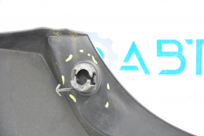 Rear bumper bare Toyota Camry v40 hybrid, graphite, dented, scratches, cracked