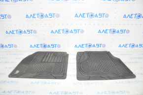 Set of floor mats for Ford Edge 15- rubber black, not