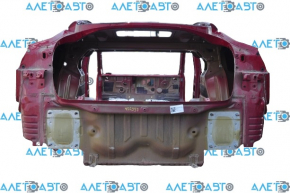 Tesla Model 3 18 rear panel - on body, red