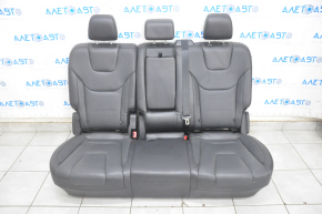 Rear row of seats 2 row Ford Edge 15- leather black, electric, Titanium, motors do not work