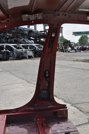 Body pillar central right Hyundai Elantra AD 17-20 on the body