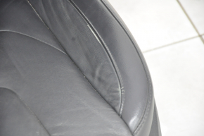 Driver's seat Ford Edge 15- without airbag, leather black, electric, heated, worn, seat adjustment motors do not work, water damage
