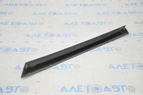 Trunk door glass molding right Ford Edge 15- black gloss