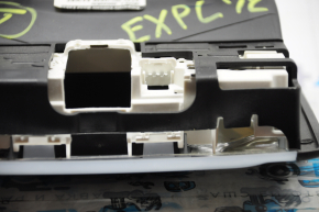 Front light Ford Explorer 11-15 black without sunroof