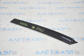 Left trunk door glass molding Ford Edge 15 - black gloss, break