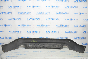 Rear bumper lip Ford Edge 15-18 pre-rest, structure, for parking sensors, without towbar, scratches