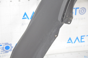 Rear bumper lip Ford Edge 15-18 pre-rest, structure, for parking sensors, without towbar, scratches