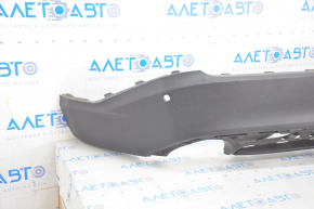 Rear bumper lip Ford Edge 15-18 pre-rest, structure, for parking sensors, without towbar, scratches
