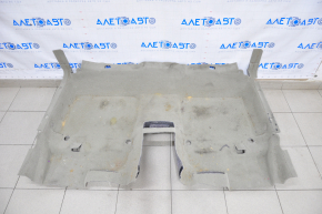 Floor covering of the second row Toyota Camry v40 beige, for dry cleaning