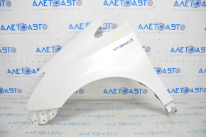 Front left wing Toyota Prius V 12-17 white 070, bumpers