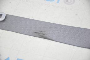 Seat belt rear right Toyota Prius V 12-17 gray, chemically treated
