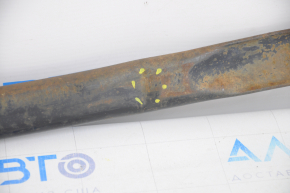 Toyota Prius 30 10-15 rear beam strut is dented, rusty